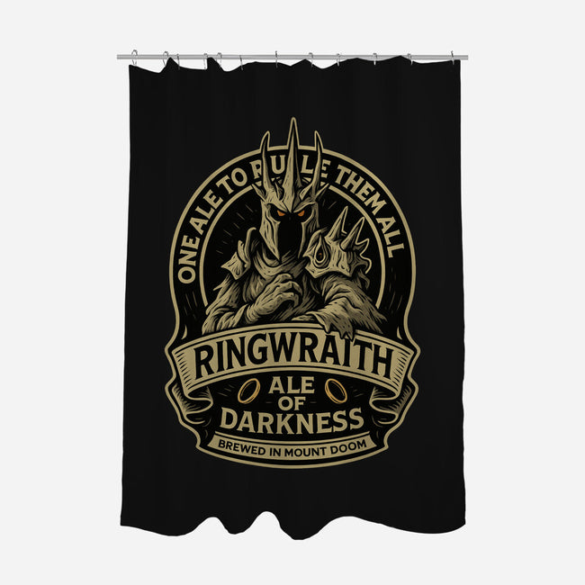 Ringwraith Ale Of Darkness-None-Polyester-Shower Curtain-Immortalized