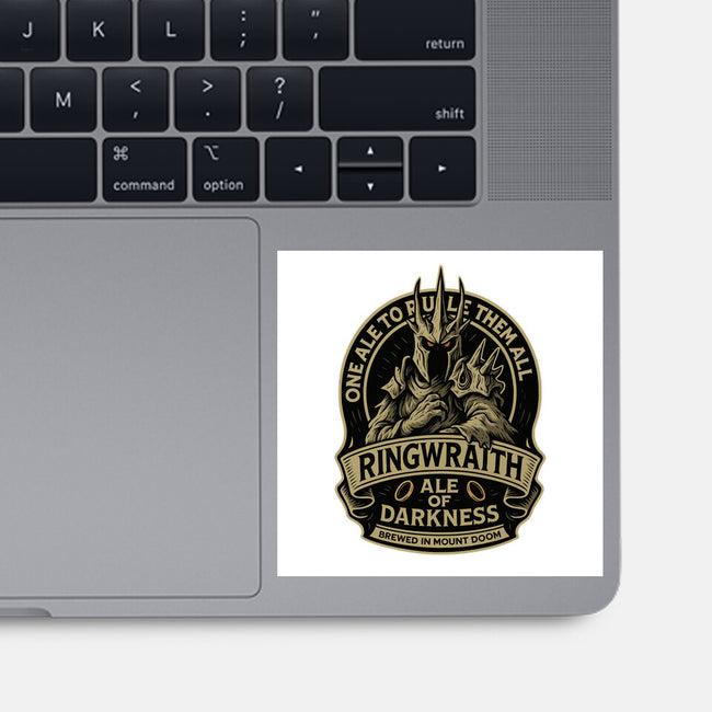 Ringwraith Ale Of Darkness-None-Glossy-Sticker-Immortalized