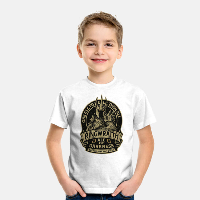 Ringwraith Ale Of Darkness-Youth-Basic-Tee-Immortalized