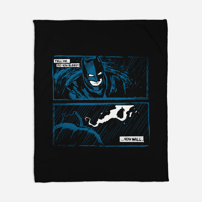 Do You Bleed-None-Fleece-Blanket-demonigote