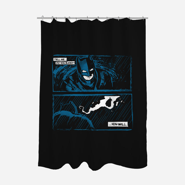 Do You Bleed-None-Polyester-Shower Curtain-demonigote