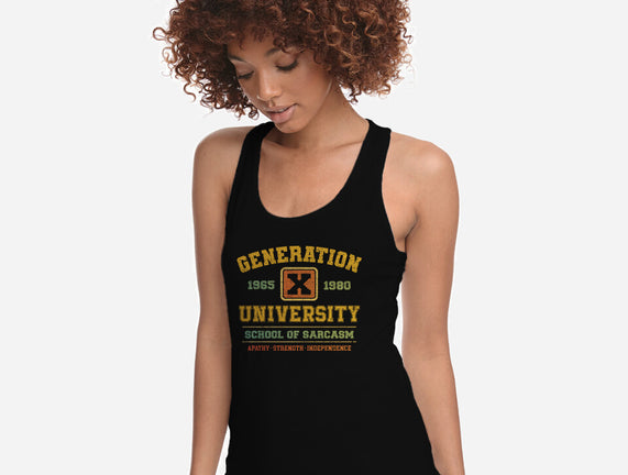 Generation X University