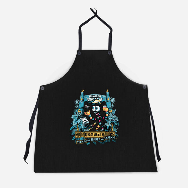 Bingo STEM Lab-Unisex-Kitchen-Apron-PrimePremne