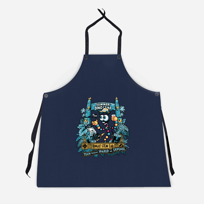 Bingo STEM Lab-Unisex-Kitchen-Apron-PrimePremne