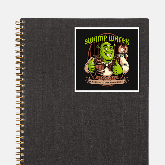 Green Ogre Drink-None-Glossy-Sticker-Studio Mootant