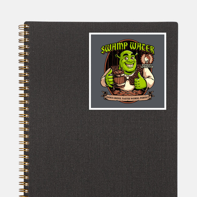 Green Ogre Drink-None-Glossy-Sticker-Studio Mootant