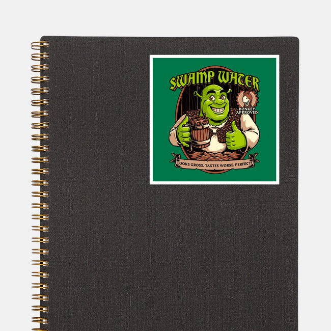 Green Ogre Drink-None-Glossy-Sticker-Studio Mootant