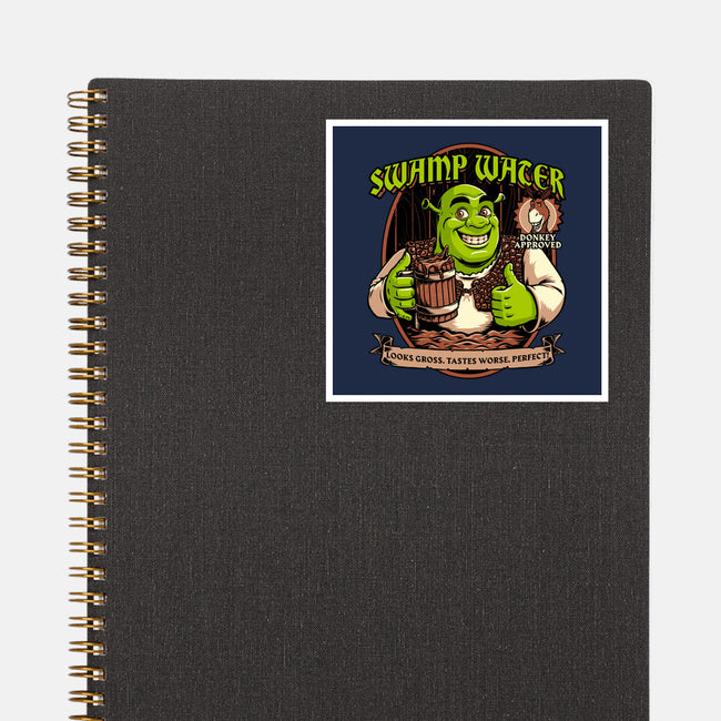 Green Ogre Drink-None-Glossy-Sticker-Studio Mootant