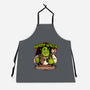 Green Ogre Drink-Unisex-Kitchen-Apron-Studio Mootant