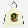 Green Ogre Drink-Unisex-Kitchen-Apron-Studio Mootant