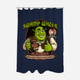 Green Ogre Drink-None-Polyester-Shower Curtain-Studio Mootant