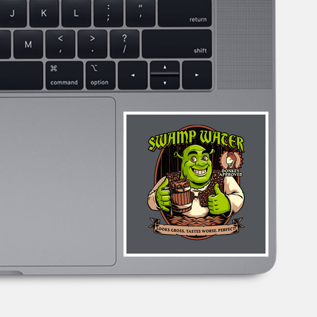 Green Ogre Drink-None-Glossy-Sticker-Studio Mootant