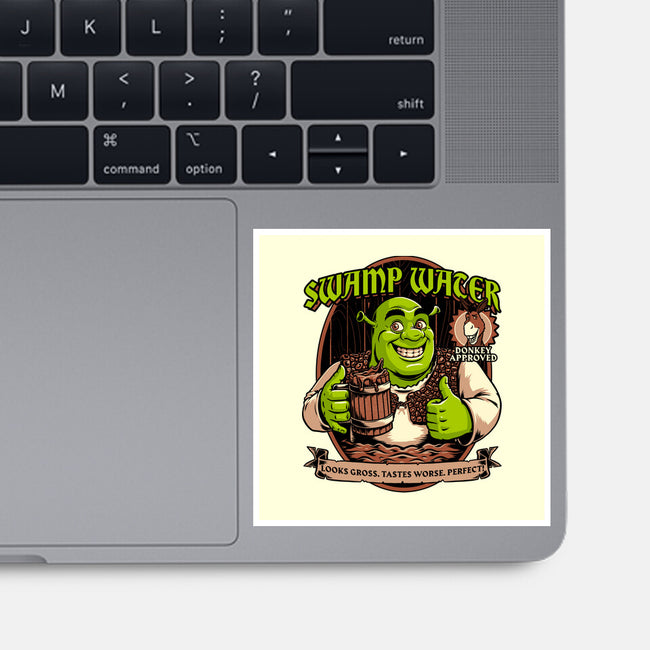 Green Ogre Drink-None-Glossy-Sticker-Studio Mootant