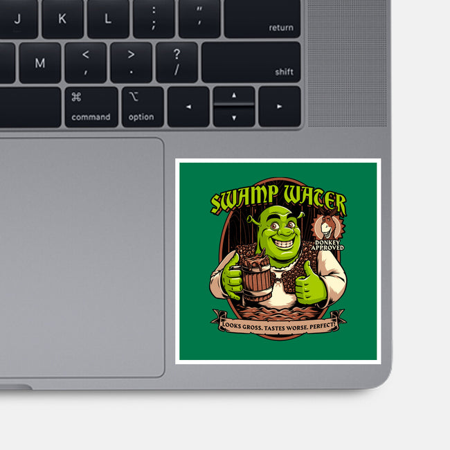 Green Ogre Drink-None-Glossy-Sticker-Studio Mootant