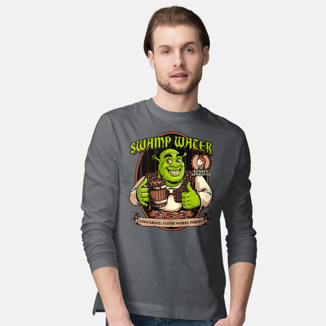 Green Ogre Drink-Mens-Long Sleeved-Tee-Studio Mootant
