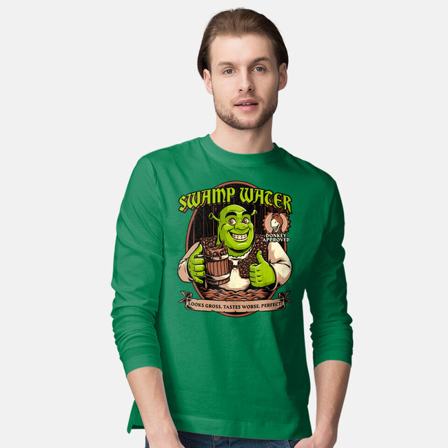 Green Ogre Drink-Mens-Long Sleeved-Tee-Studio Mootant