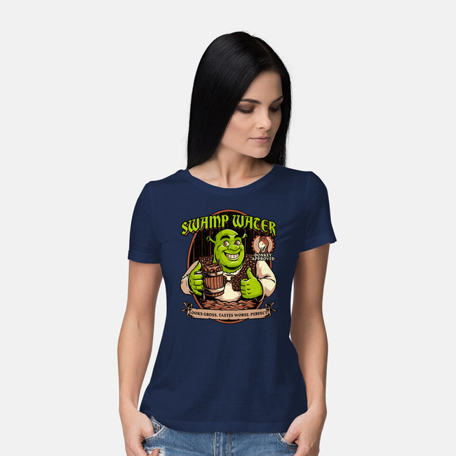 Green Ogre Drink-Womens-Basic-Tee-Studio Mootant