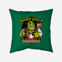 Green Ogre Drink-None-Removable Cover w Insert-Throw Pillow-Studio Mootant