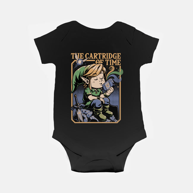 Vintage Game Music Elf-Baby-Basic-Onesie-Studio Mootant