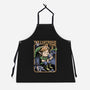Vintage Game Music Elf-Unisex-Kitchen-Apron-Studio Mootant