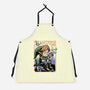 Vintage Game Music Elf-Unisex-Kitchen-Apron-Studio Mootant