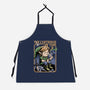 Vintage Game Music Elf-Unisex-Kitchen-Apron-Studio Mootant