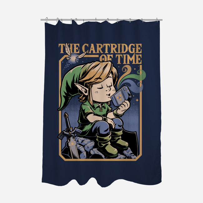 Vintage Game Music Elf-None-Polyester-Shower Curtain-Studio Mootant