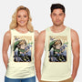 Vintage Game Music Elf-Unisex-Basic-Tank-Studio Mootant