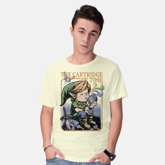 Vintage Game Music Elf-Mens-Basic-Tee-Studio Mootant