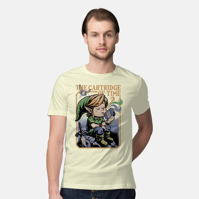 Vintage Game Music Elf-Mens-Premium-Tee-Studio Mootant