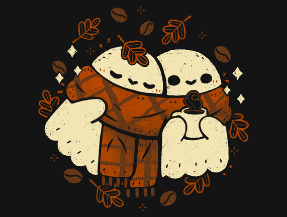 Autumn Vibes Cute Ghosts