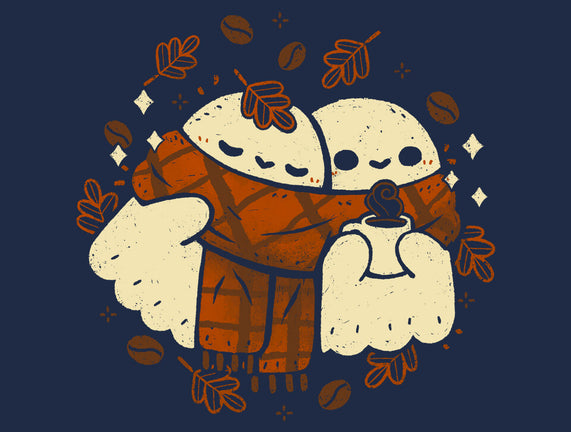 Autumn Vibes Cute Ghosts