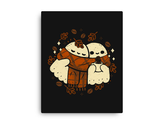 Autumn Vibes Cute Ghosts