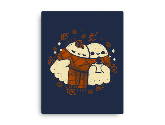 Autumn Vibes Cute Ghosts