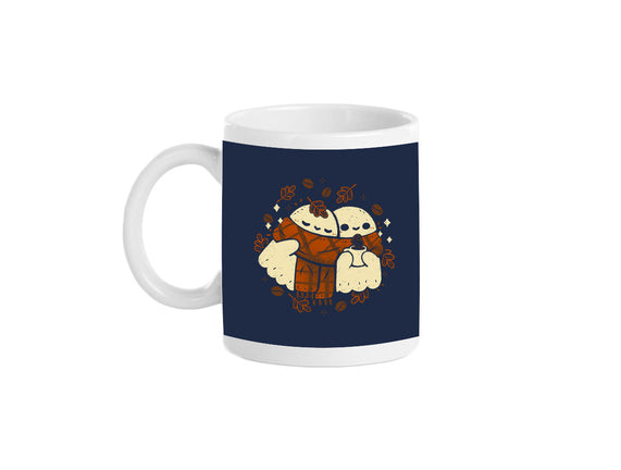 Autumn Vibes Cute Ghosts