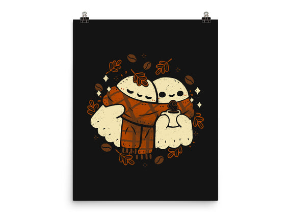 Autumn Vibes Cute Ghosts
