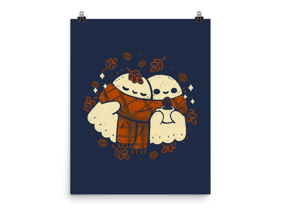 Autumn Vibes Cute Ghosts