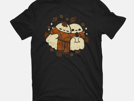 Autumn Vibes Cute Ghosts