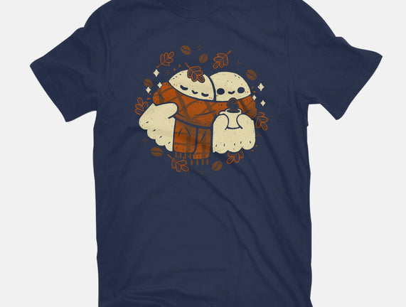 Autumn Vibes Cute Ghosts