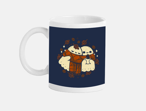 Autumn Vibes Cute Ghosts