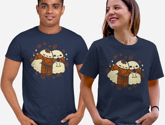 Autumn Vibes Cute Ghosts