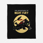 The Adventures Of Night Fury-None-Fleece-Blanket-joerawks