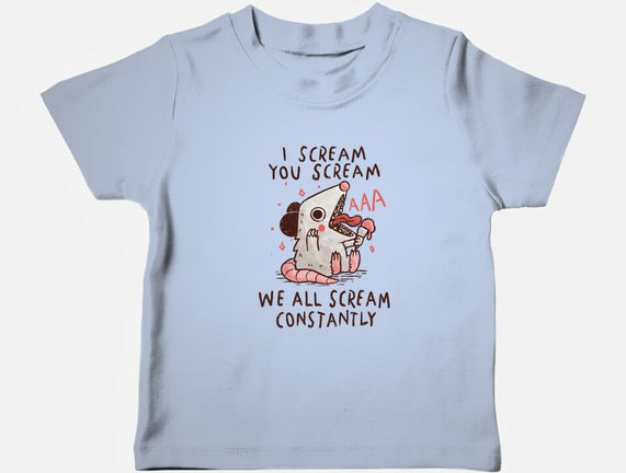 We All Scream Constantly