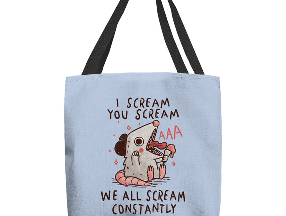 We All Scream Constantly