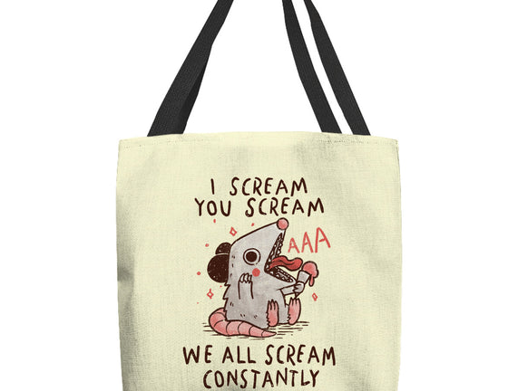 We All Scream Constantly