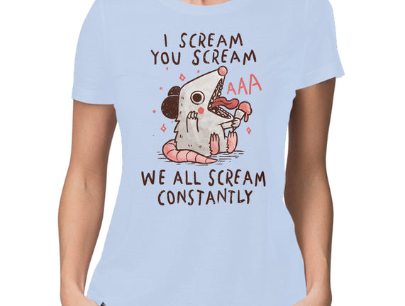 We All Scream Constantly