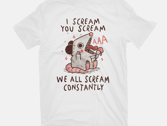 We All Scream Constantly