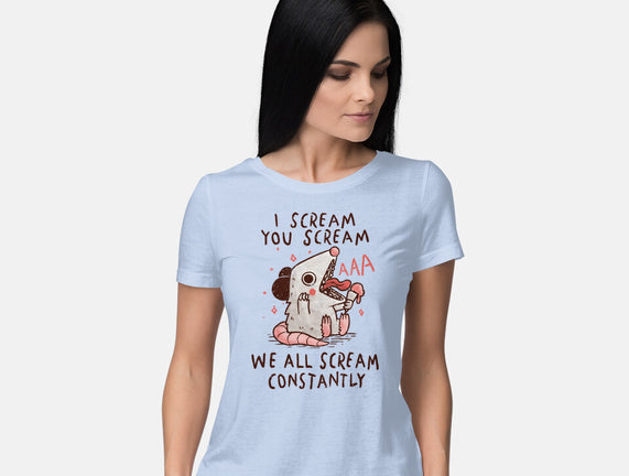 We All Scream Constantly