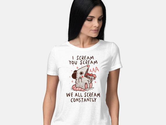 We All Scream Constantly