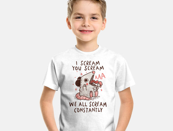 We All Scream Constantly